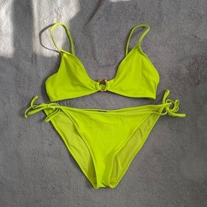 Aerie Green ring Bikini